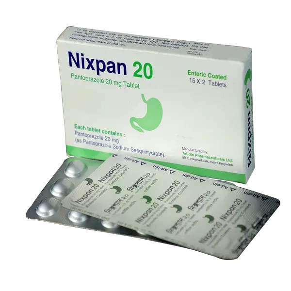 Nixpan 20mg (60 Pcs)