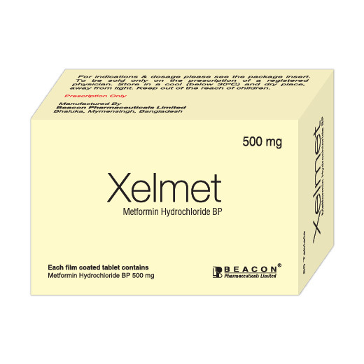Xelmet 500 mg (60 Tab)