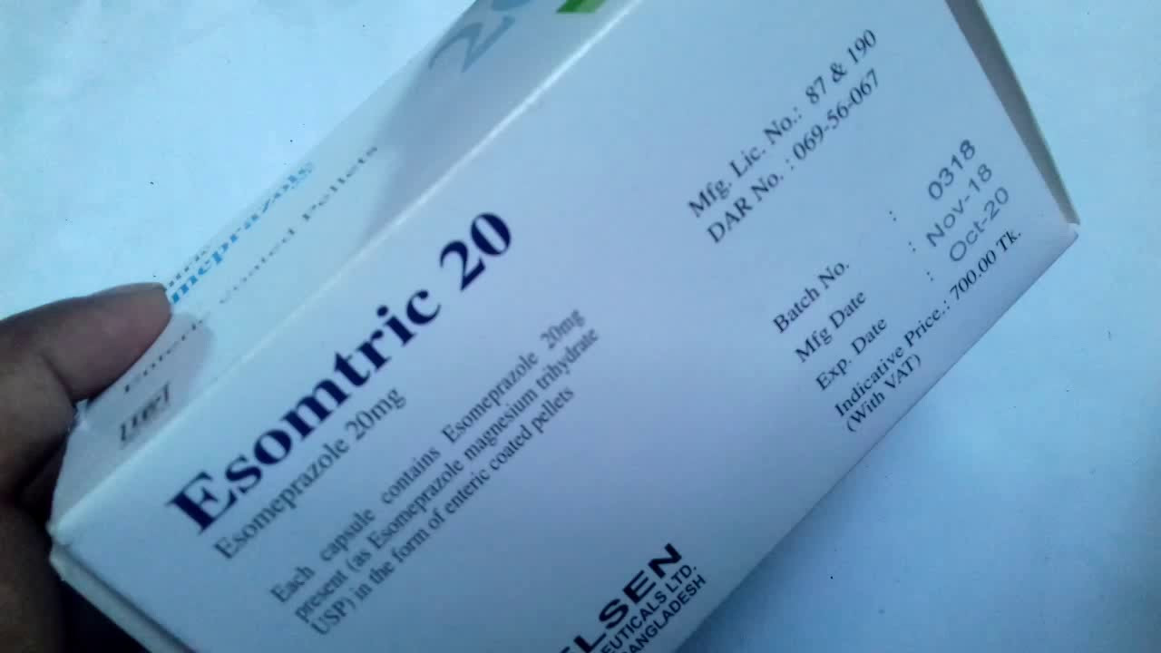 Esomtric - 20 mg