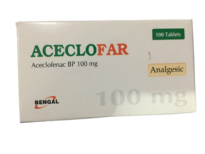 Aceclofar 100 mg