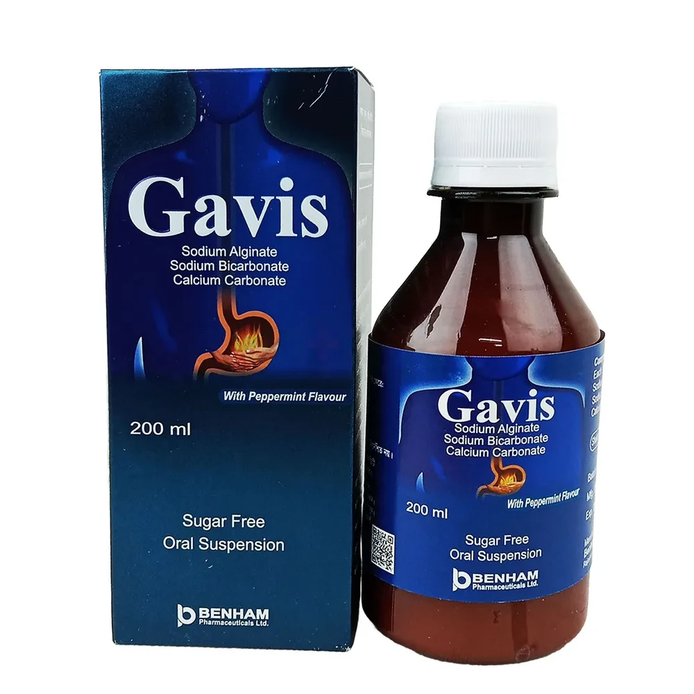 Gavis 200 - (500 + 267 + 160 mg)/10 ml (200 ml)