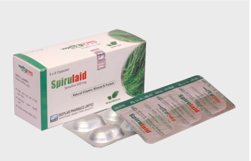 Spirulaid - 500 mg (30 Pcs)