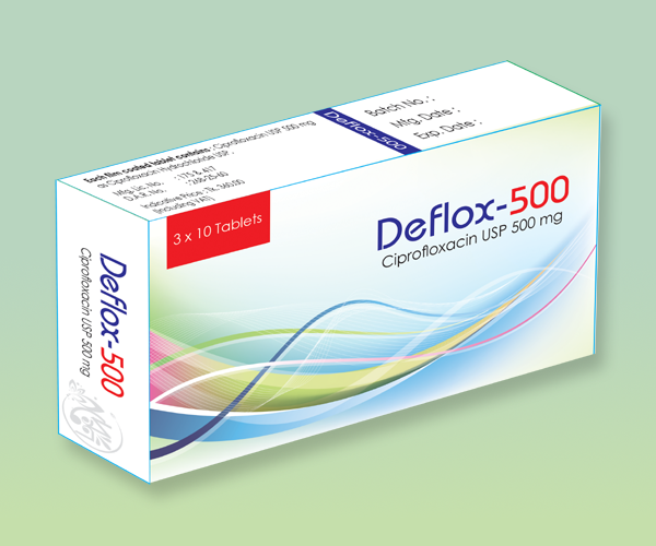 Deflox 500 mg (30 Pcs)