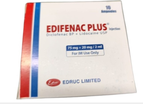Edifenac Plus - 75/20 mg /2 ml (10 Pcs)