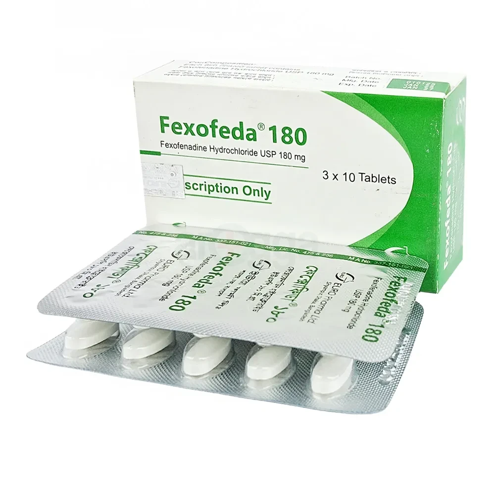 Fexofeda 180 mg (30 Pcs)