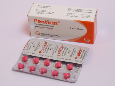 Pentecin - 0.5 mg + 10 mg (50 Pcs)