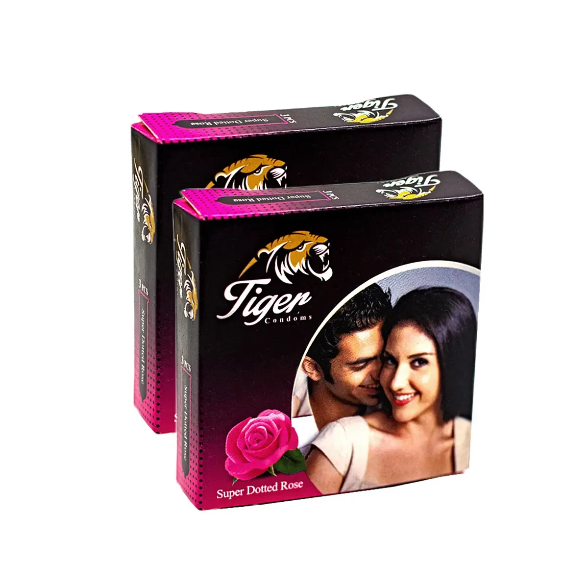 Tiger Super Dotted Rose Flavoured - (1 Box)
