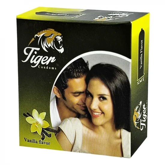 Tiger Vanilla Flavored Condoms (36 Pcs)
