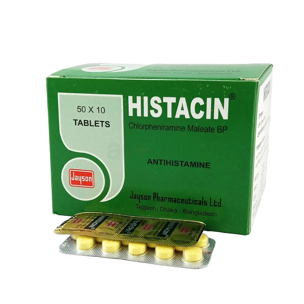 Histacin - 4 mg  (500 Pcs)