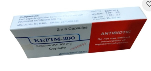 Kefim 200 mg (12 Pcs)