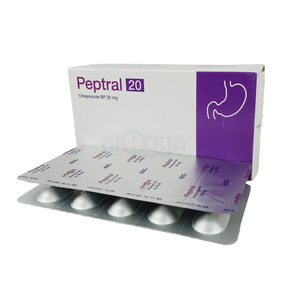 Peptral - 20 mg (60 Pcs)