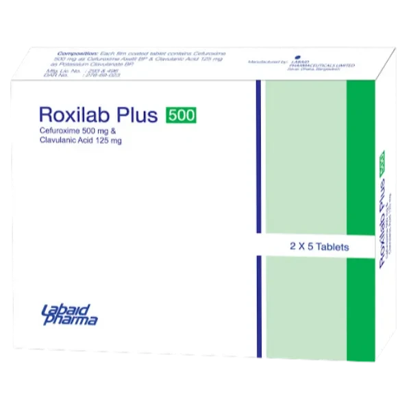Roxilab Plus - 500 + 125 mg (14 Pcs)