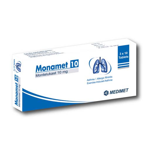 Monamet -  10 mg (30 Pcs)