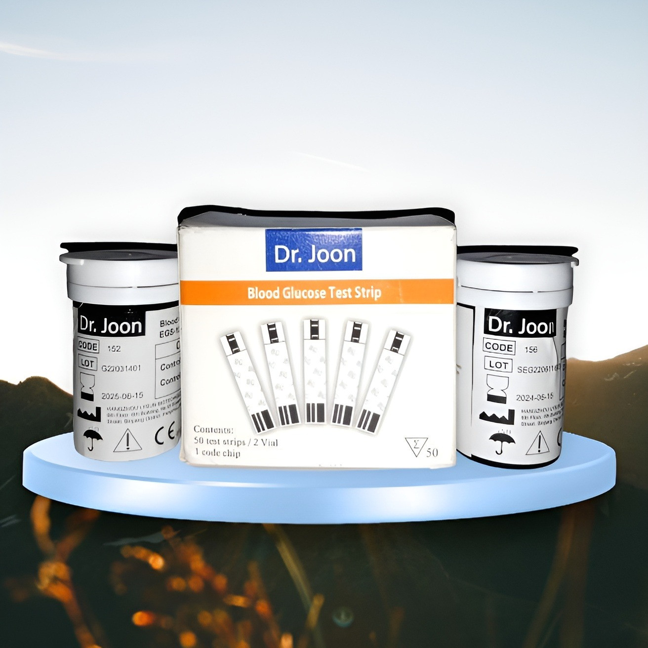 Diabetic Test Strip DR. JOON (50 test Strip / 2 Viral)
