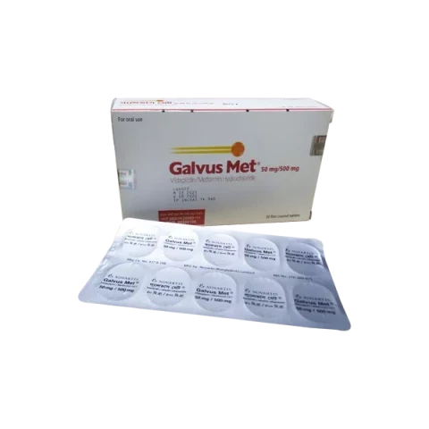 Galvus Met - 50/500 mg (30 Pcs)
