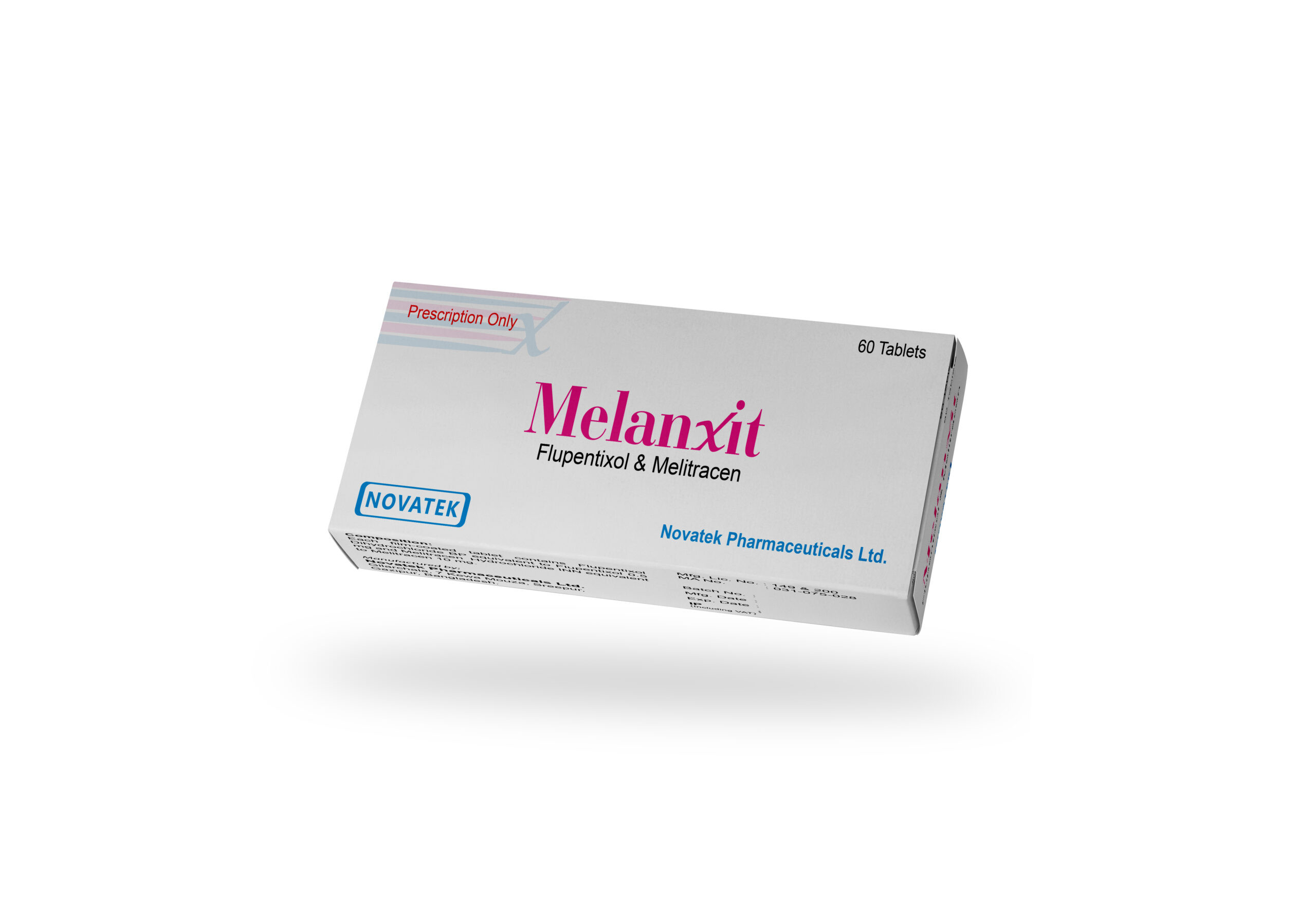 Melanxit - 0.5 mg + 10 mg (60 Pcs)