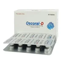 Oscoral D - 500 mg + 20 mg (30 Pcs)
