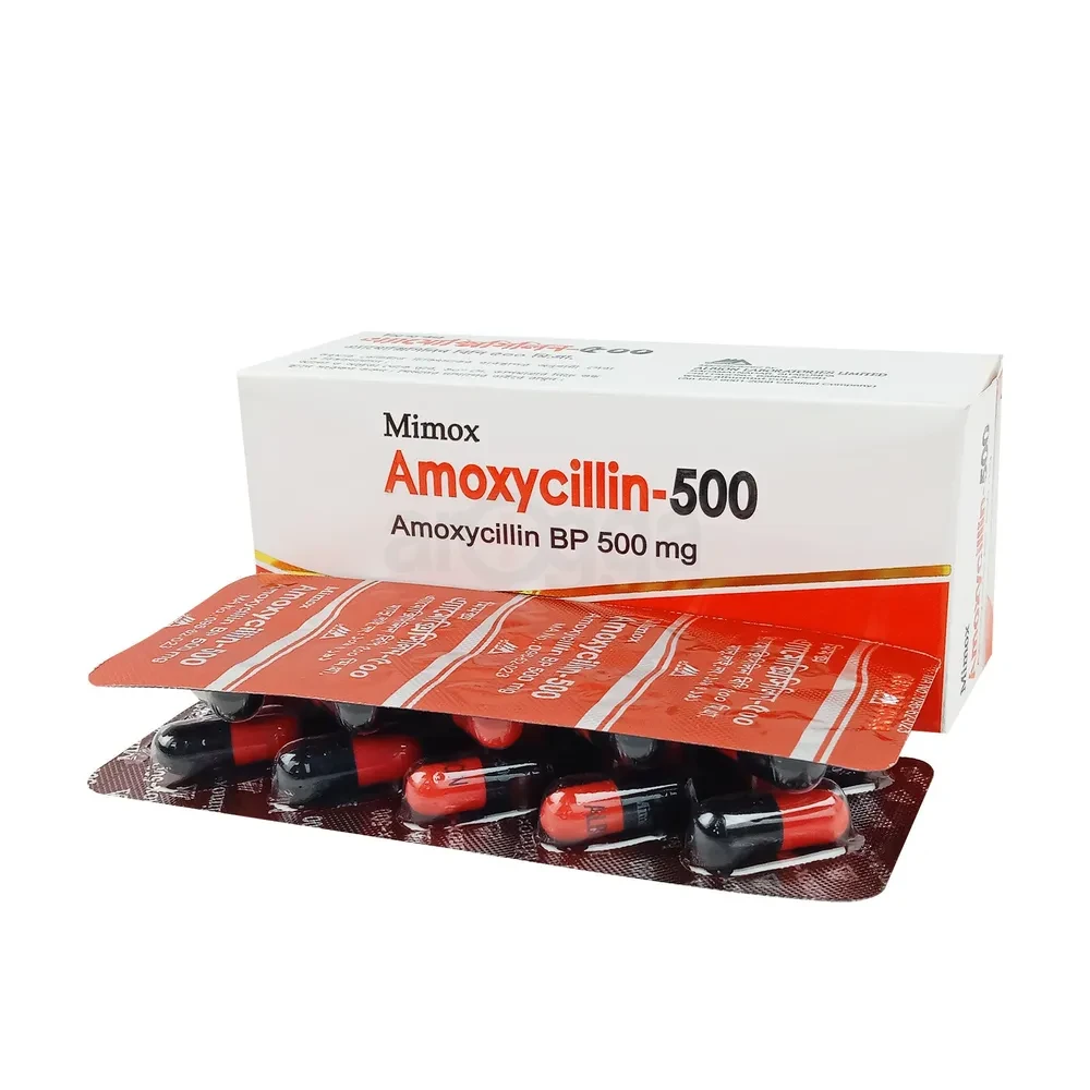 Amoxycillin 500 mg (50 Pcs)
