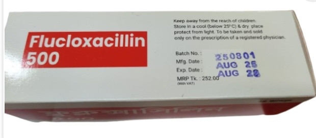 Flucloxacillin 500 mg (24 Pcs)