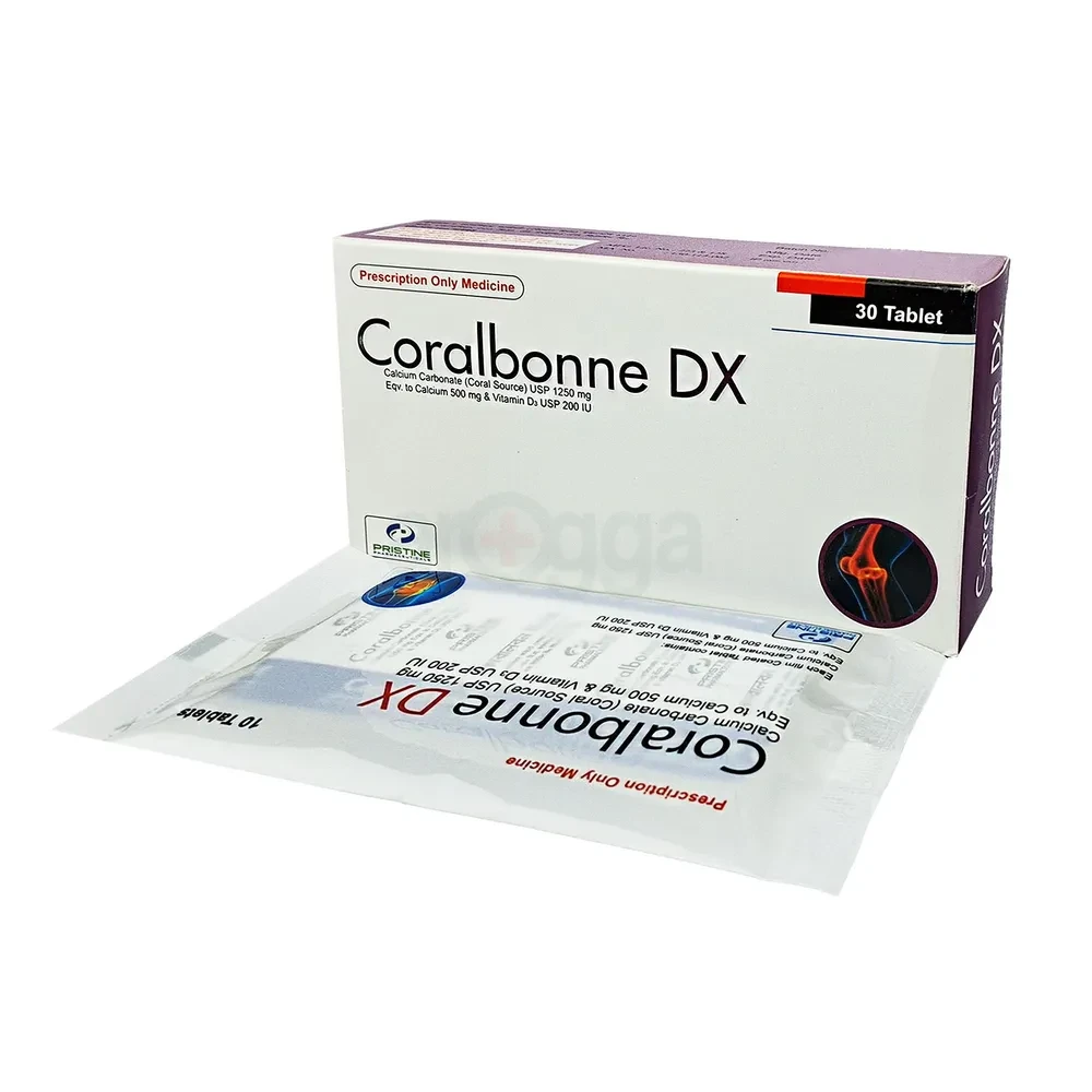 Coralbonne DX - 600 mg + 400 IU (30 Pcs)