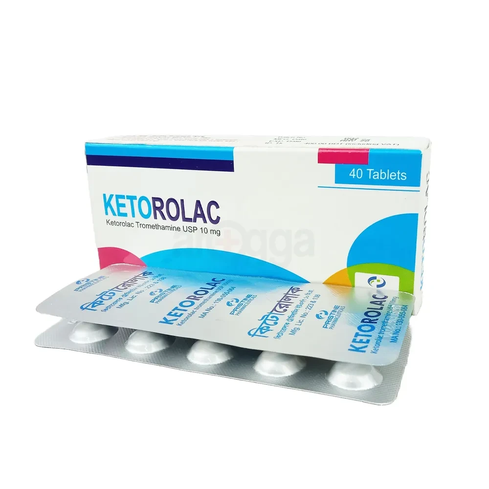Ketorolac - 10 mg (40 Pcs)
