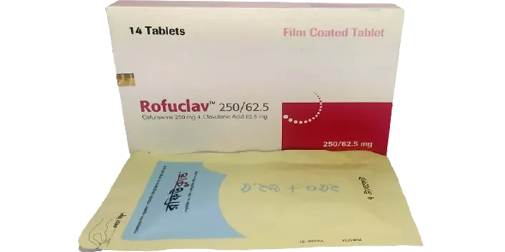 Rofulcav - 250 mg + 62.5 mg (14 Pcs)