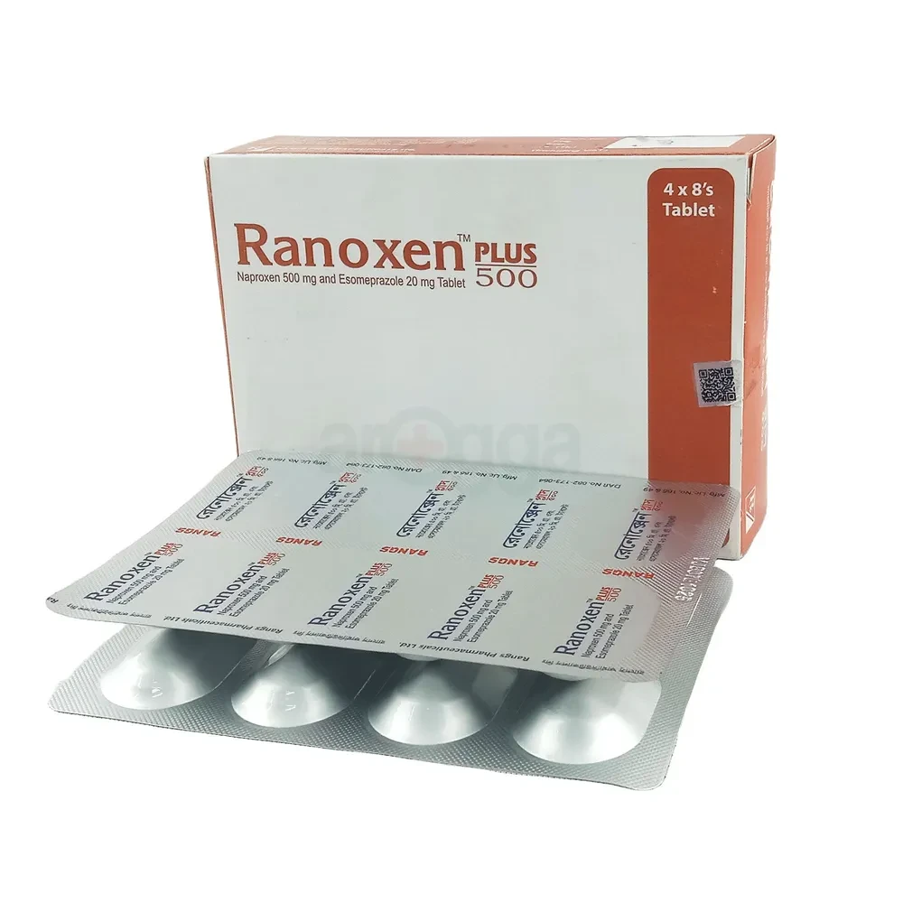 Ranoxen Plus - 500 mg + 20 mg (32 Pcs)