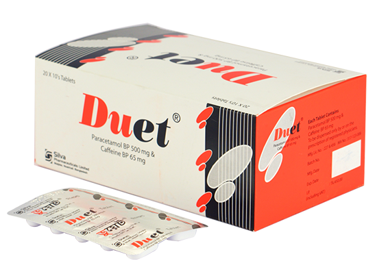 Duet - 500 mg 65 mg (204 Pcs)