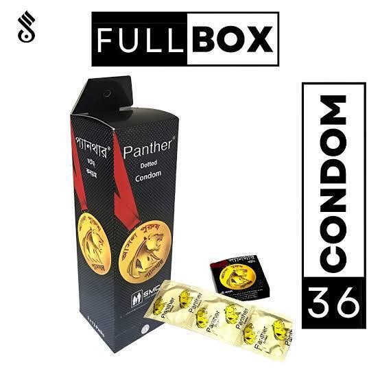 Panther Dotted Condom 180 mm (36 Pcs)