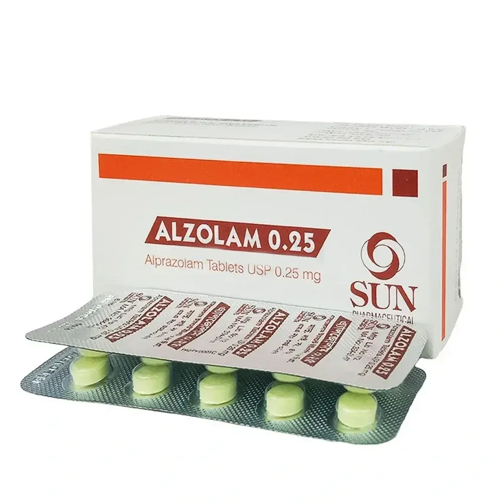 Alzolam - 0.25 mg (100 Pcs)