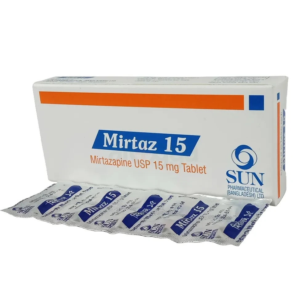 Mirtaz 15 mg (50 Pcs)