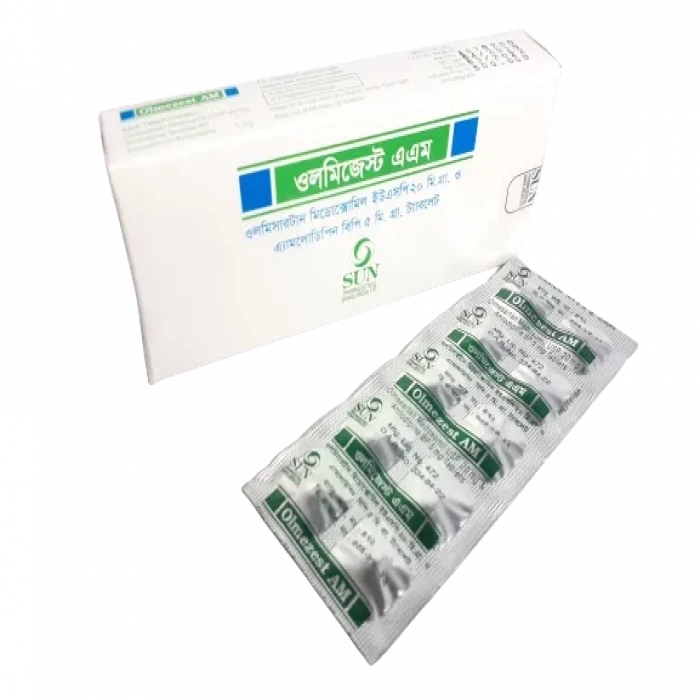 Olmezest Am - 5 mg + 20 mg (50 Pcs)