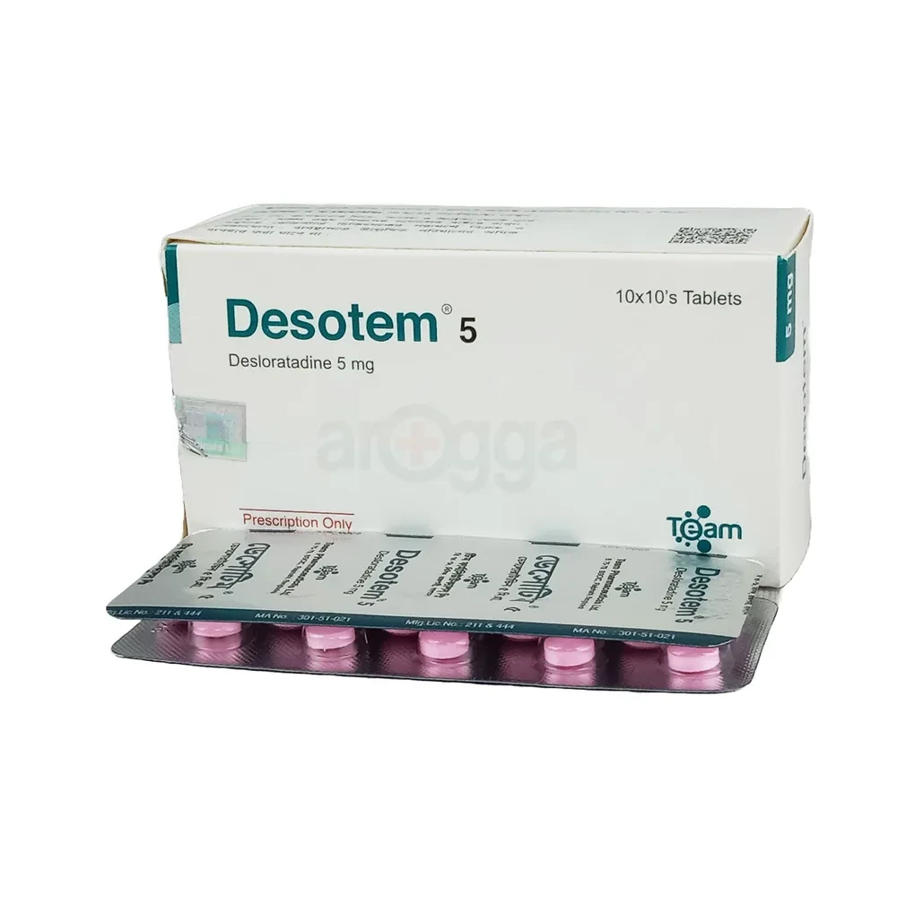 Desotem - 5 mg (100 Pcs)