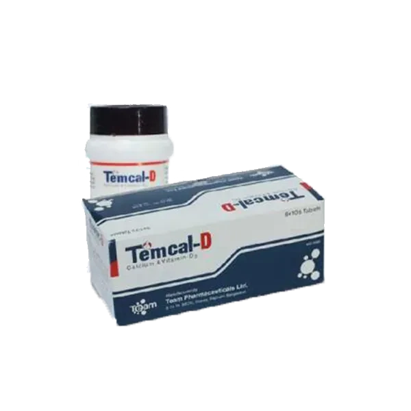 Tamcal D - 500 mg  + 200 IU (60 Pcs)