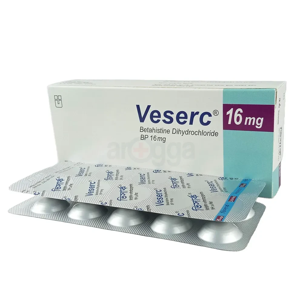 Veserc - 16 mg (50 Pcs)