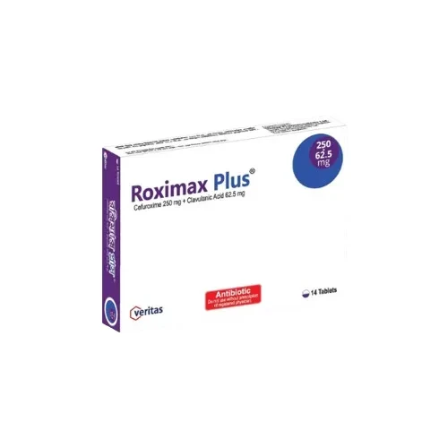 Roximax Plus - 250 mg + 62.5 mg (14 Pcs)