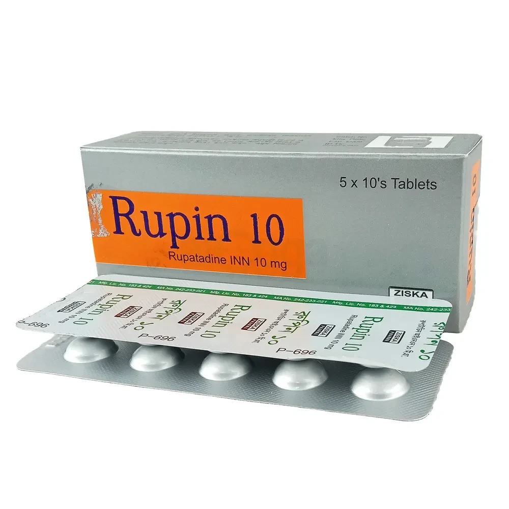 Rupin - 10 mg (50 Pcs)