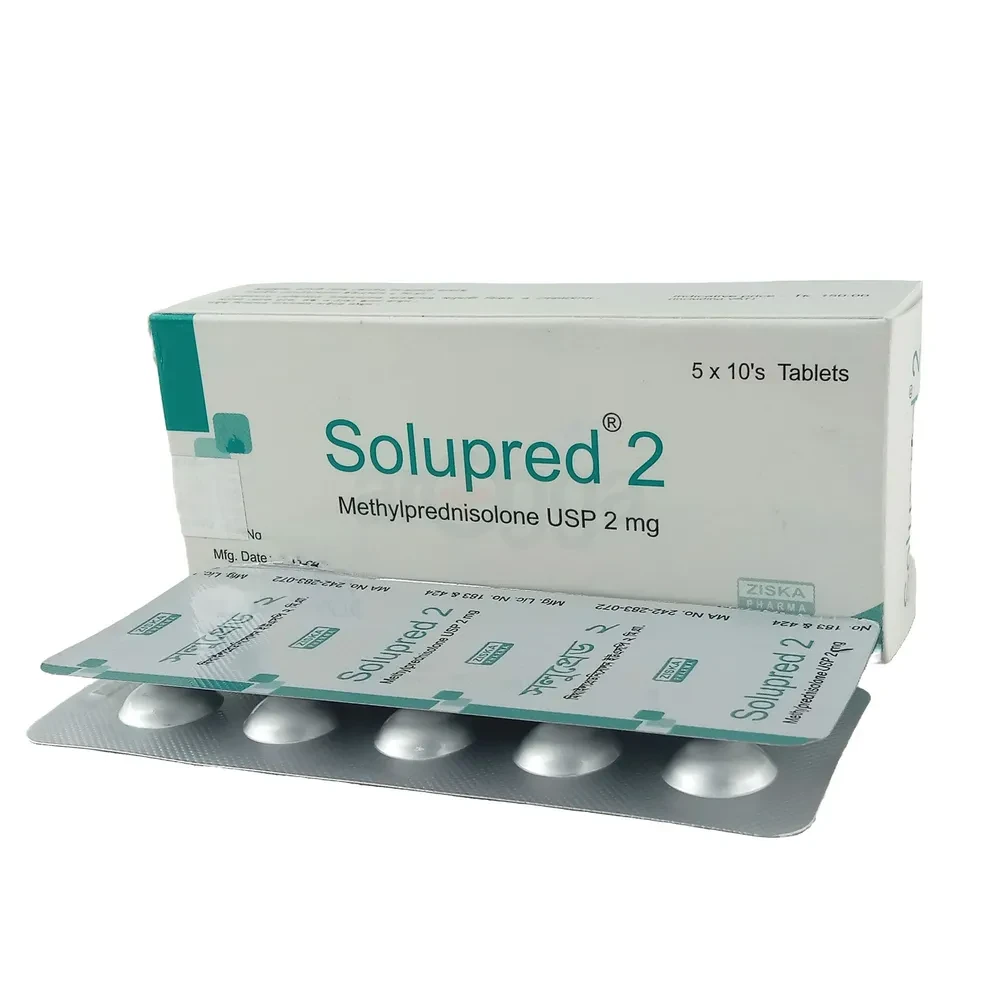 Solupred - 2 mg (50 Pcs)