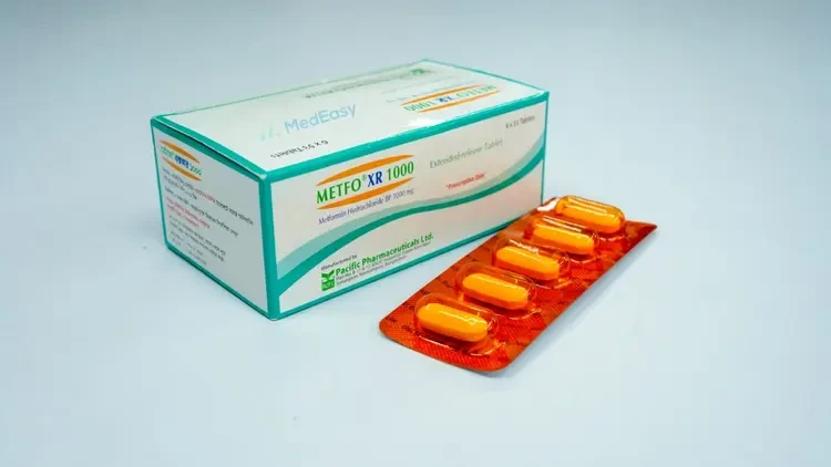 Metfo  XR - 1000 mg (30 Pcs)