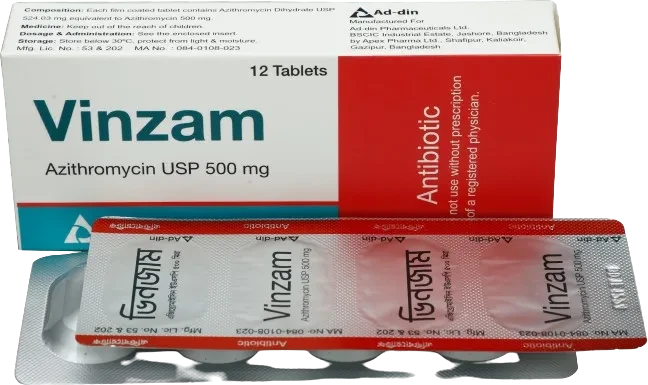 Vinzam 500 mg (12 Pcs)