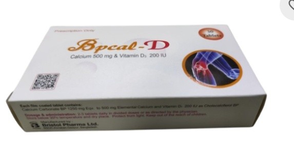 Bpcal D 500 mg + 200 iu (30 Pcs)