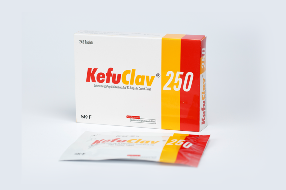 Kefuclav 250 + 62.5 mg (16 Pcs)