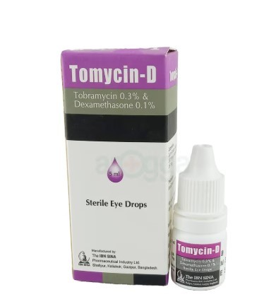 Tomycin D 0.1% + 0.3% (5 ml) 1 Pcs