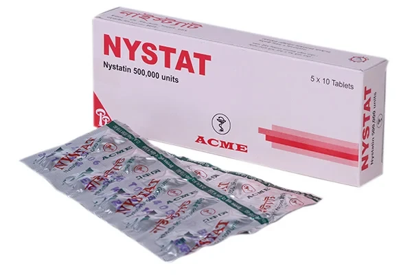 Nystat 500000 Unit (50 Pcs)