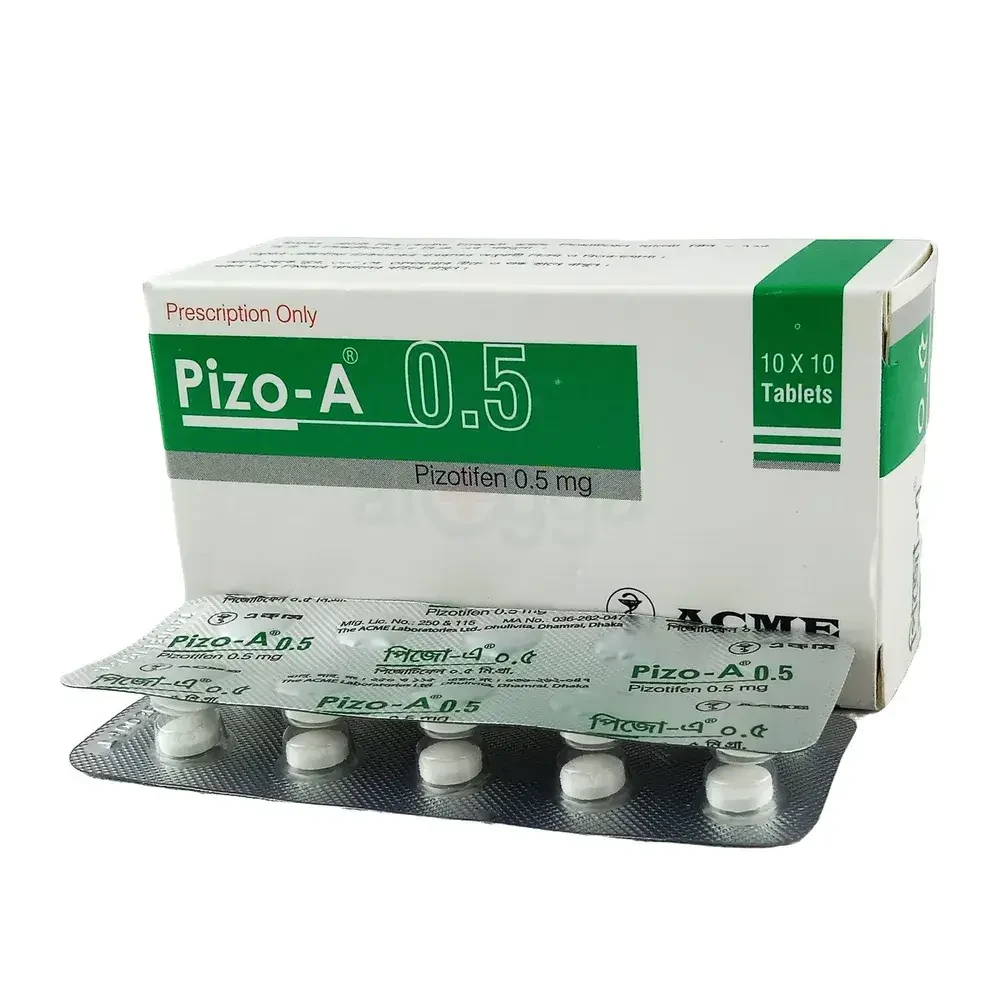 Pizo A 0.5mg (100 Pcs)