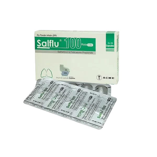 Salflu 100 + 50 mcg (30 Pcs)