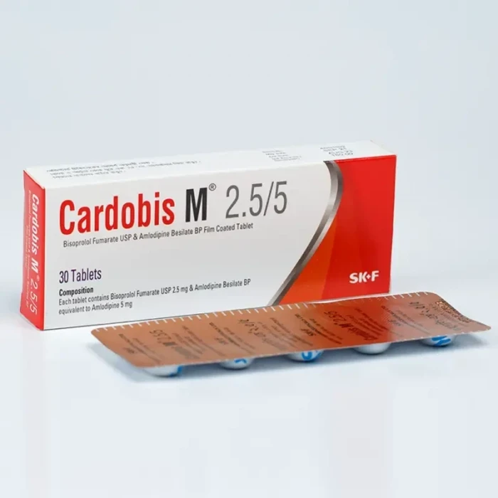 Cardobis M 2.5/5 mg (30 Pcs)