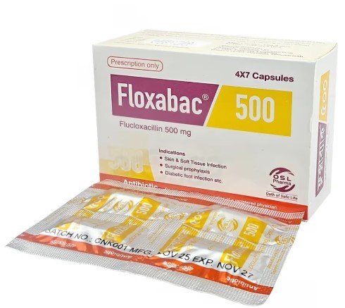 Floxabac 500 mg  (28 Pcs)