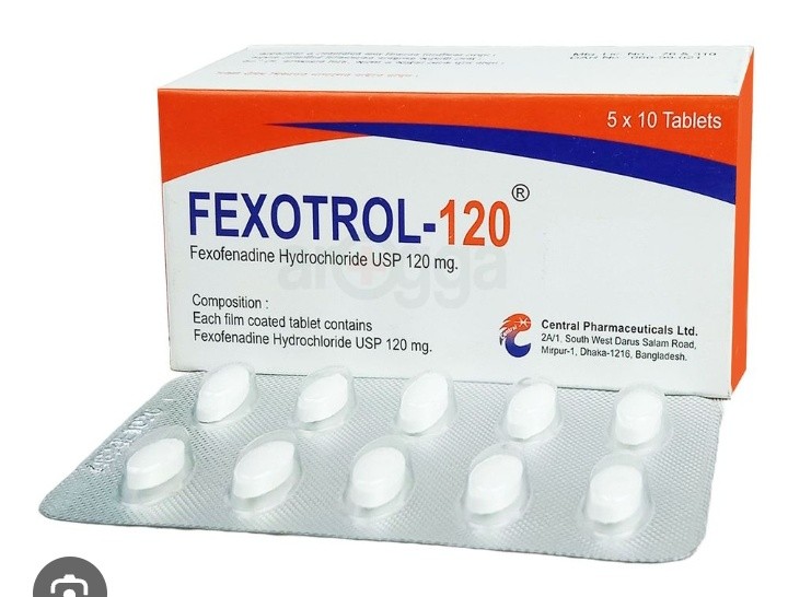 Fexotrol 120 mg (50 Pcs)