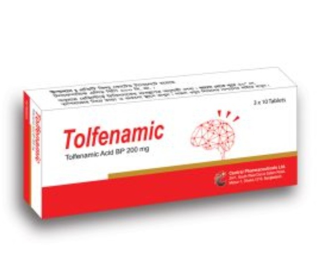 Tolfenamic 200 mg (50 Pcs)